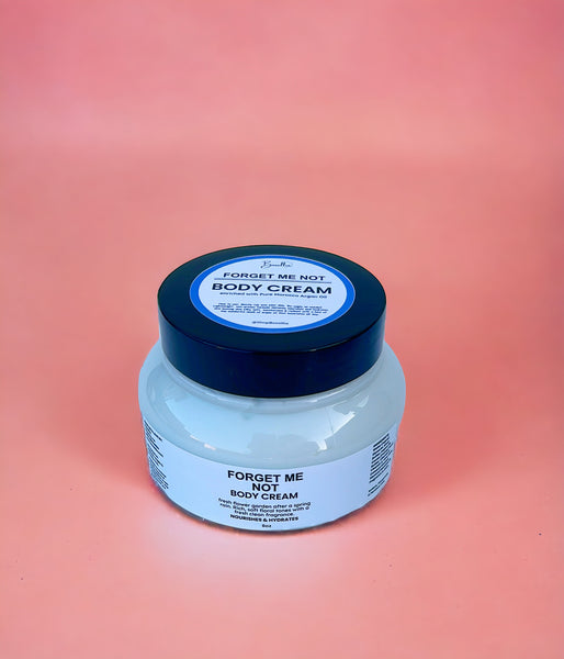 Forget Me Not Body Cream.